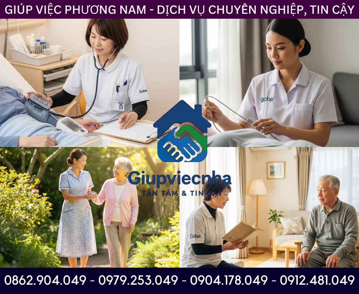 Đào tạo bài bản: Dịch vụ chăm sóc người cao tuổi tại nhà uy tín ở Vĩnh Long