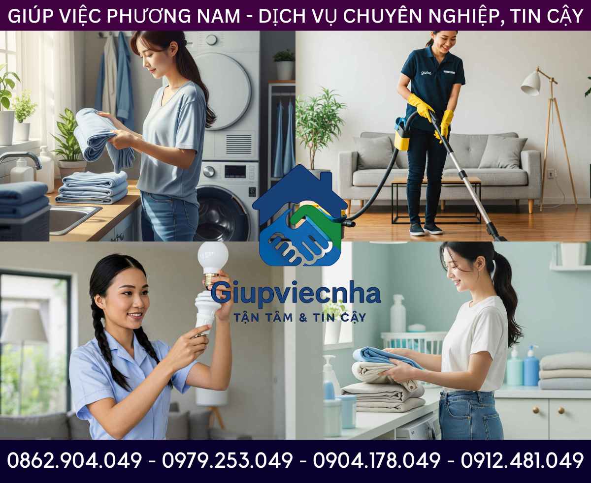 Phục vụ tận tâm: Dịch vụ giúp việc nhà ở Hưng Yên uy tín – chuyên nghiệp