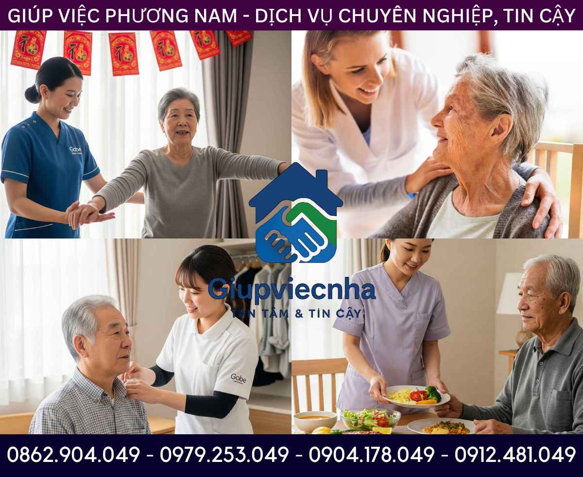 Kinh nghiệm dày dặn: Công ty cung cấp người chăm sóc người già ở Sóc Trăng uy tín