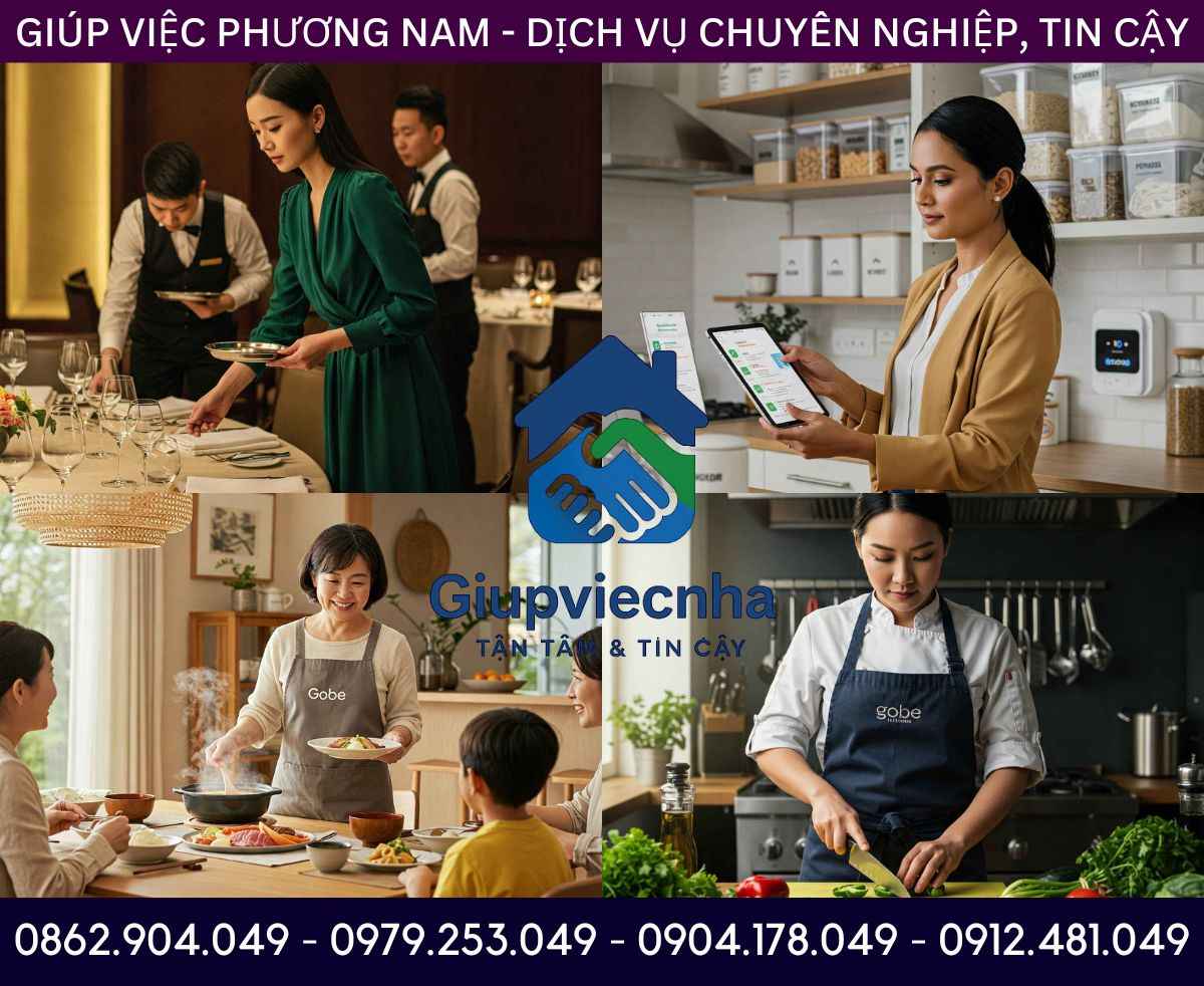 Lý lịch minh bạch: Tìm người giúp việc nhà, nấu ăn lương cao tại Cà Mau uy tín