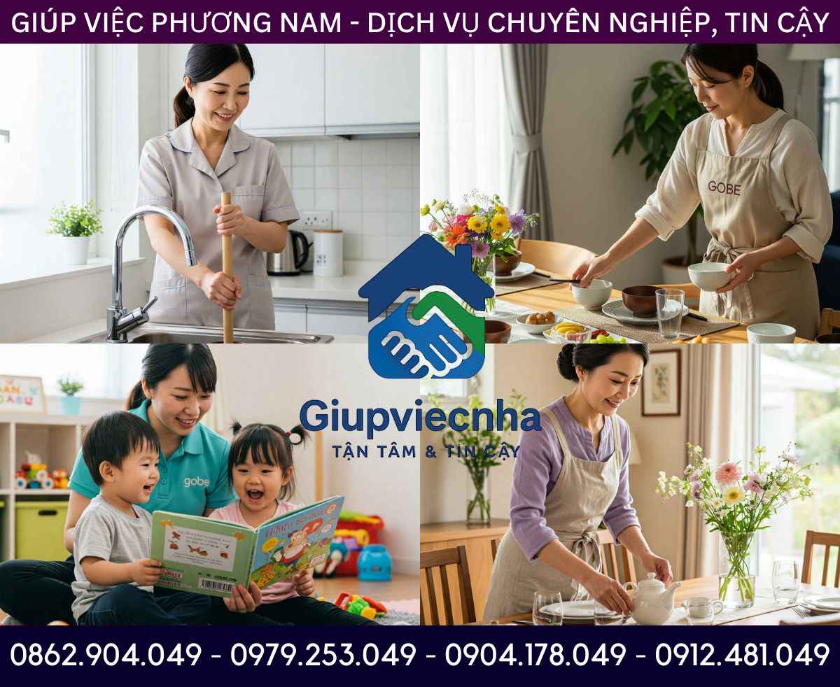 Kinh nghiệm lâu năm: Công ty cung cấp người giúp việc nhà nấu ăn chuyên nghiệp Nam Định