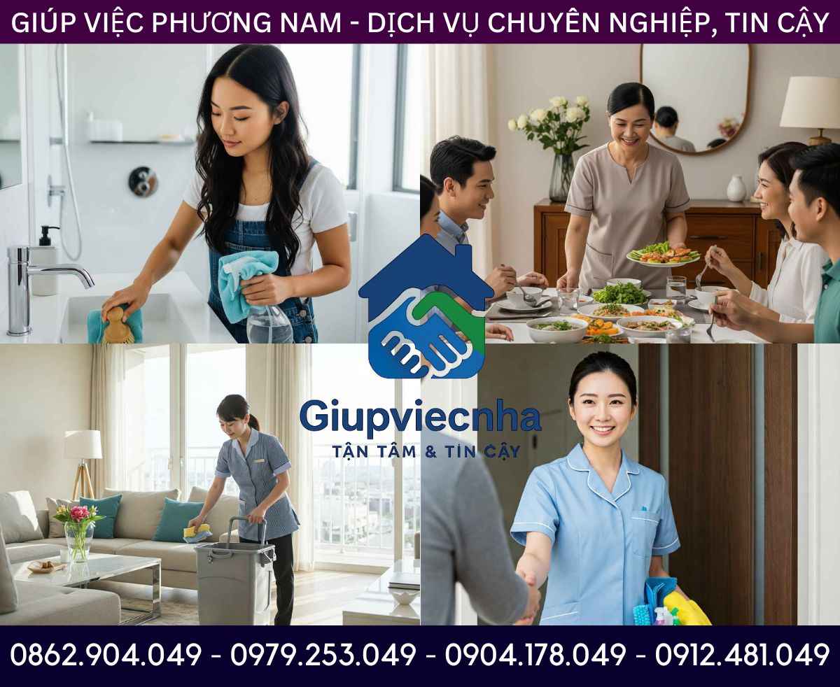 Kỹ năng nấu ăn chuẩn vị: Giúp việc nấu ăn tại Vĩnh Long chất lượng cao