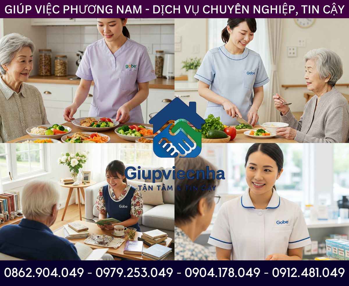 Nhân viên tận tâm: Dịch vụ chăm sóc người cao tuổi tại nhà Quảng Ngãi đáng tin cậy