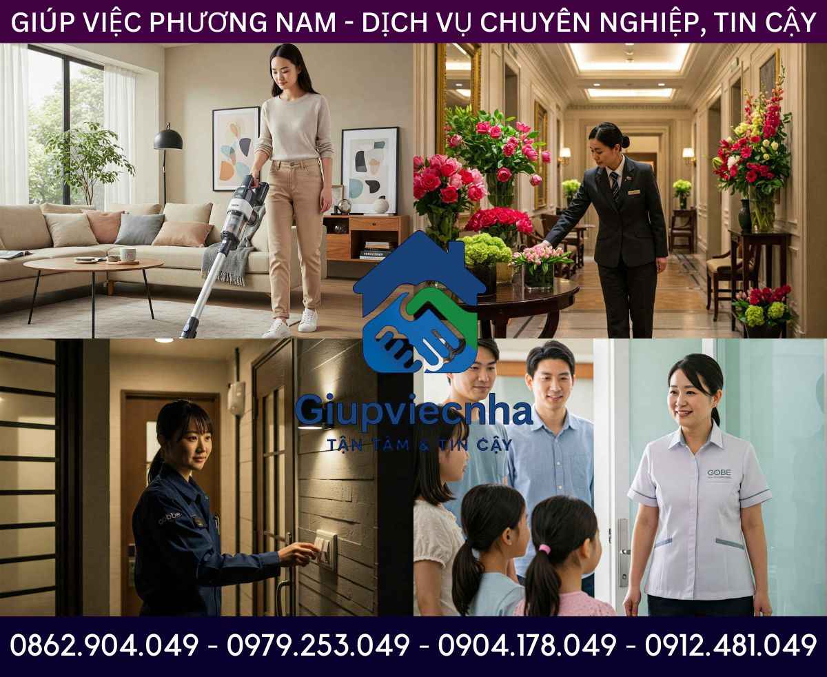 Lý lịch rõ ràng: Tìm người giúp việc nhà tại Thái Bình an toàn – đáng tin