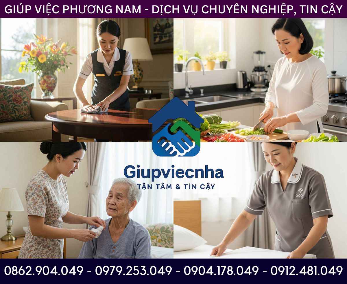 Đảm bảo an toàn: Dịch vụ giúp việc nhà theo giờ tại Cà Mau đáng tin cậy
