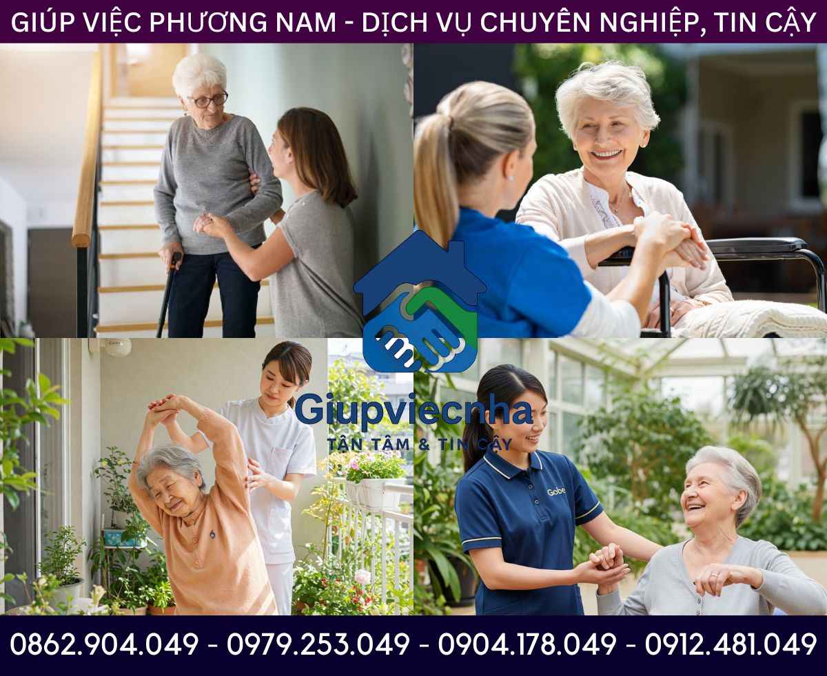 Hỗ trợ 24/7: Thuê người chăm sóc người cao tuổi tại nhà ở Cà Mau nhanh chóng