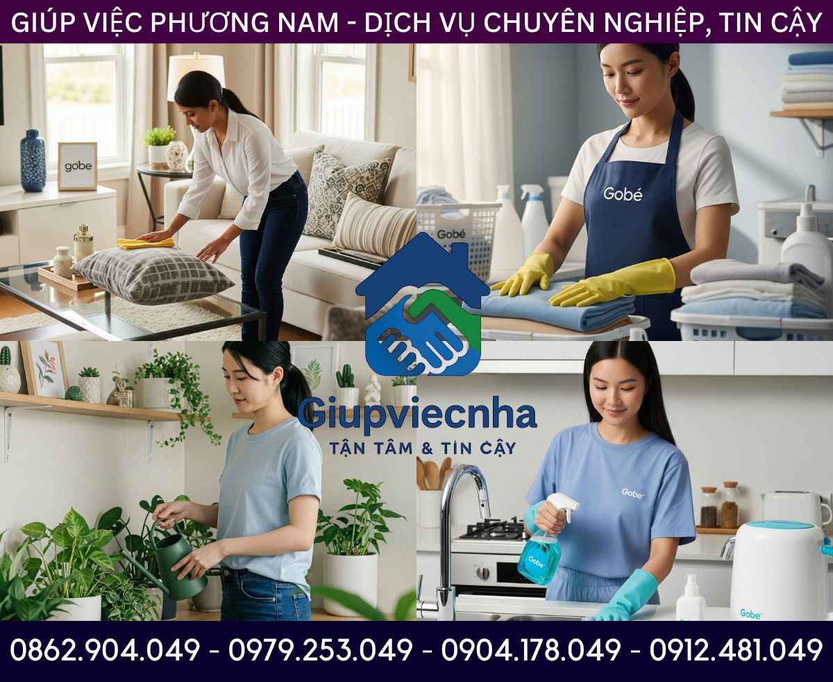 Lý lịch rõ ràng: Tìm người giúp việc nhà nấu ăn gia đình tại Vĩnh Long an toàn