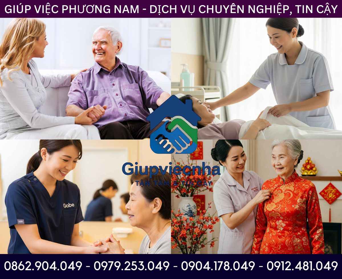 Dịch vụ linh hoạt: Thuê người chăm sóc người lớn tuổi Sóc Trăng theo giờ uy tín