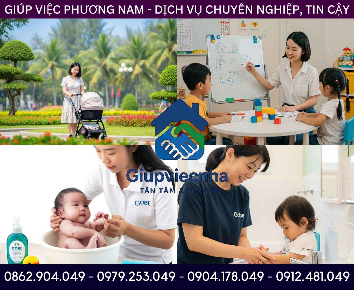 Chăm sóc tận tình: Tìm người trông bé theo giờ tại Sóc Trăng chuyên nghiệp