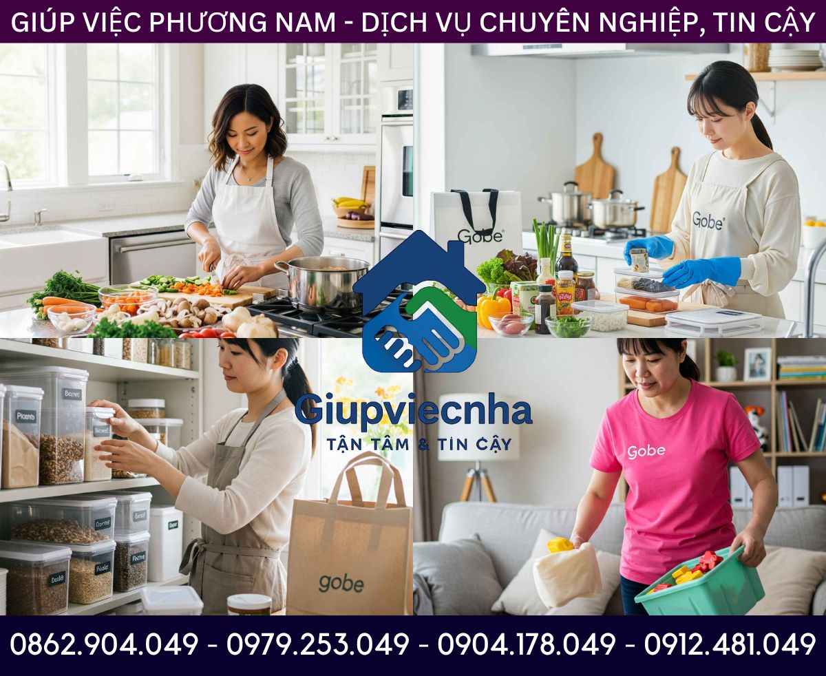 Tận tâm chu đáo: Giúp việc nhà tại Vĩnh Long cho gia đình bận rộn