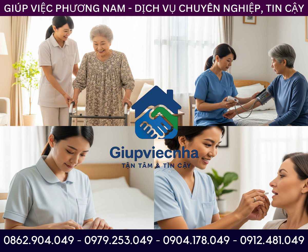Uy tín hàng đầu: Dịch vụ chăm sóc người già yếu tại Vĩnh Long