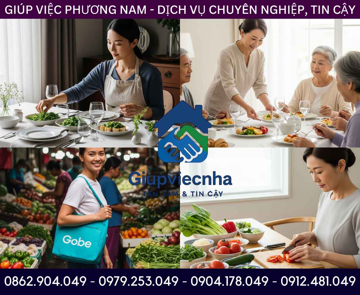 Thao tác chuẩn mực: Giúp việc Hưng Yên với kỹ năng dọn dẹp & nấu ăn chuyên nghiệp