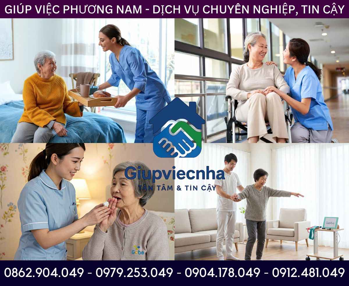 Đội ngũ tận tâm: Tìm người chăm sóc người già tại thành phố Yên Bái đáng tin