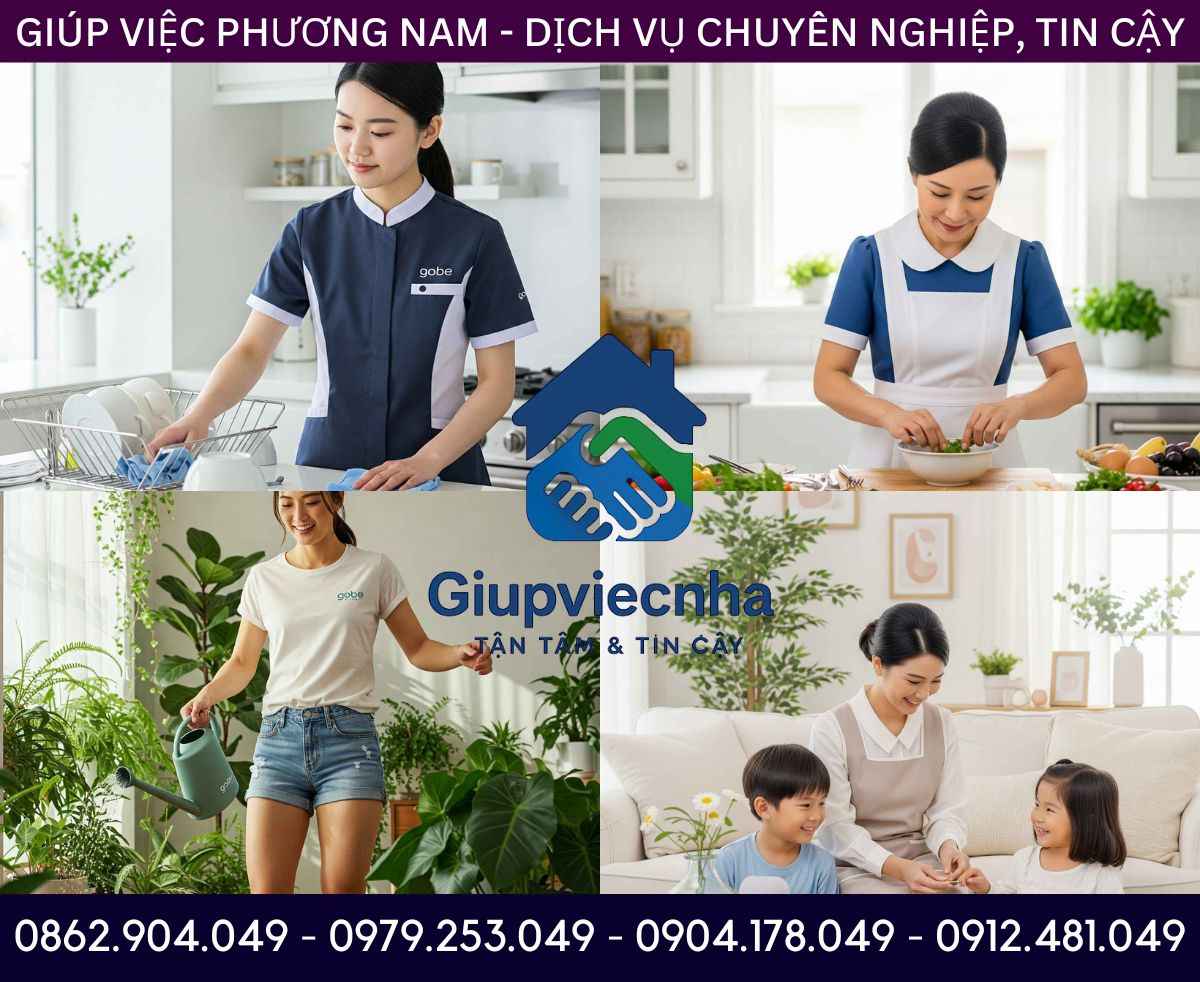Dịch vụ đa dạng: Dịch vụ giúp việc nhà trọn gói tại Tuyên Quang chất lượng