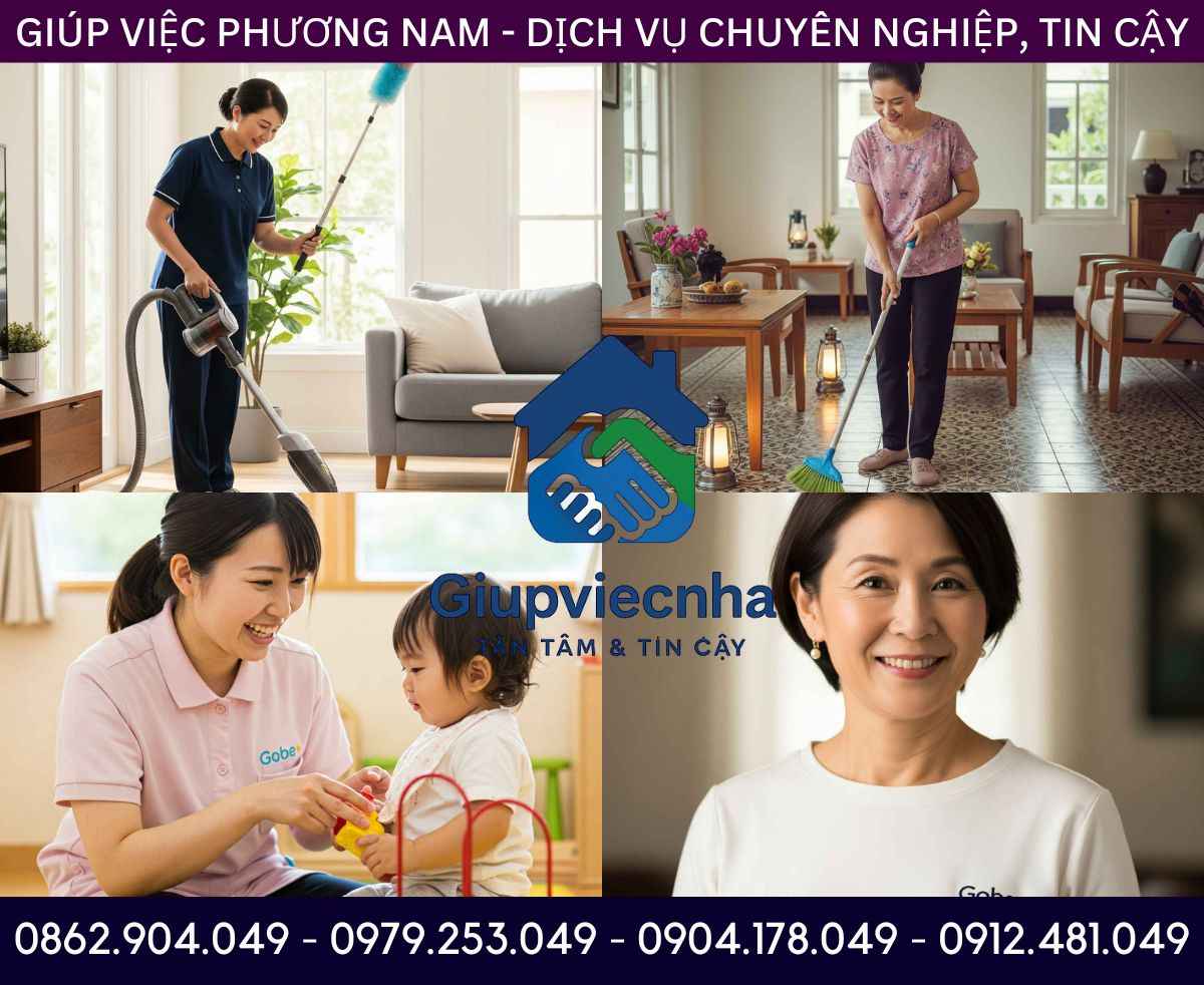Phù hợp mọi gia đình: Giúp việc nhà Sóc Trăng tận tâm cho người bận rộn và gia đình có trẻ nhỏ