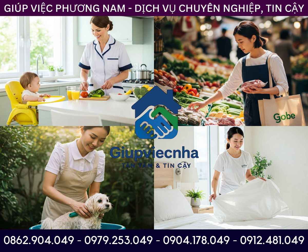 Thời gian linh hoạt: Dịch vụ giúp việc nhà ở Vĩnh Long theo giờ – theo ca