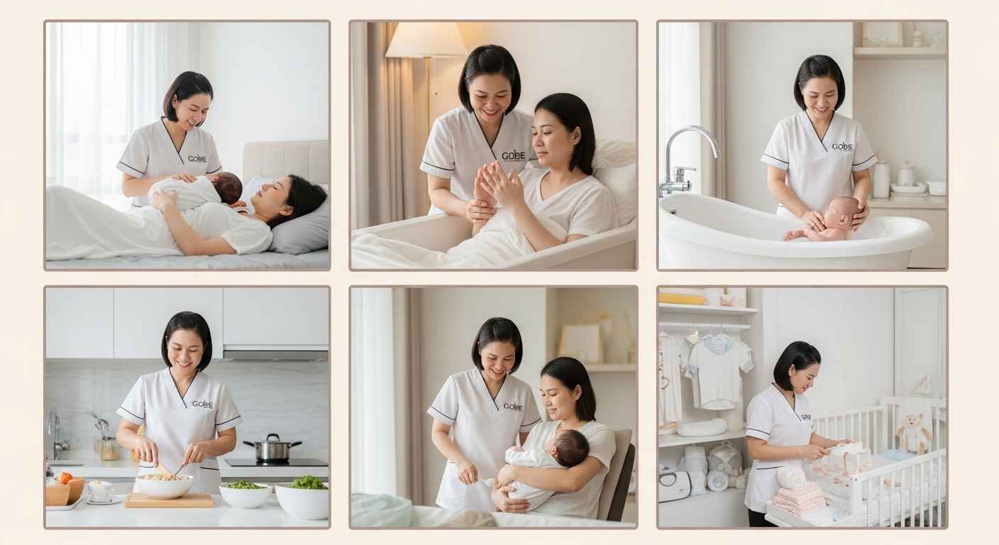 Chuẩn y khoa: Chăm sóc mẹ và bé sau sinh tại nhà Quảng Ngãi an toàn