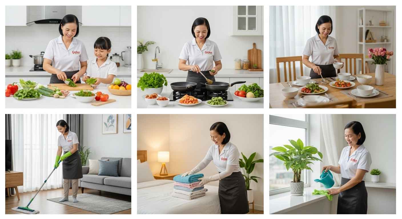 Hỗ trợ người cao tuổi – trẻ nhỏ: Giúp việc nhà Tuyên Quang tận tâm