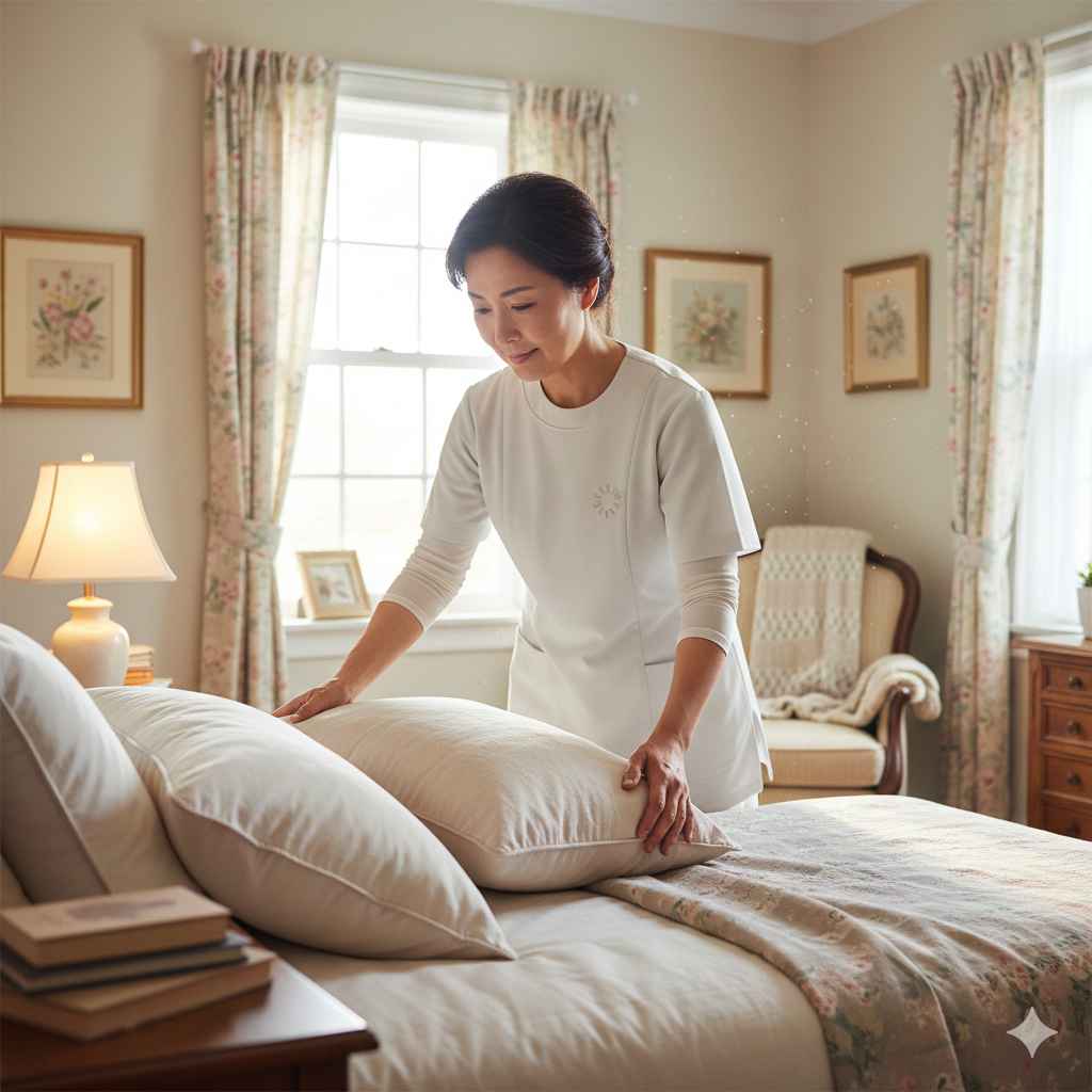 Người chăm sóc người già Thái Bình nhiệt tình, trách nhiệm