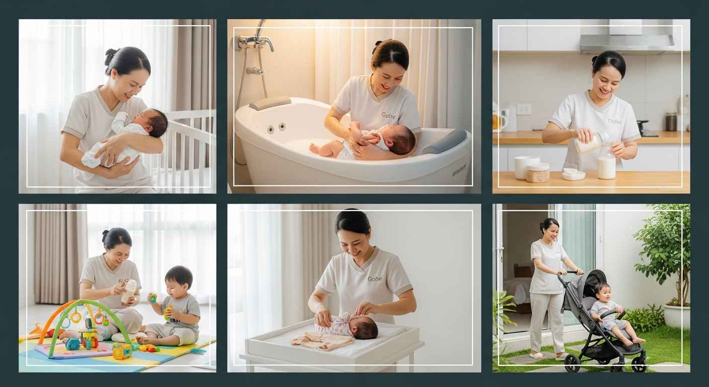 Bảo mẫu chất lượng: Thuê bảo mẫu chăm sóc trẻ sơ sinh tại nhà Cà Mau