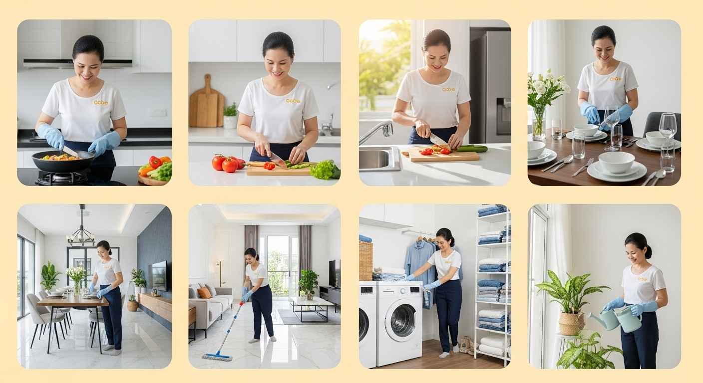 Giải pháp an tâm cho khách hàng: Thuê người giúp việc nhà tại Cần Thơ chuyên nghiệp