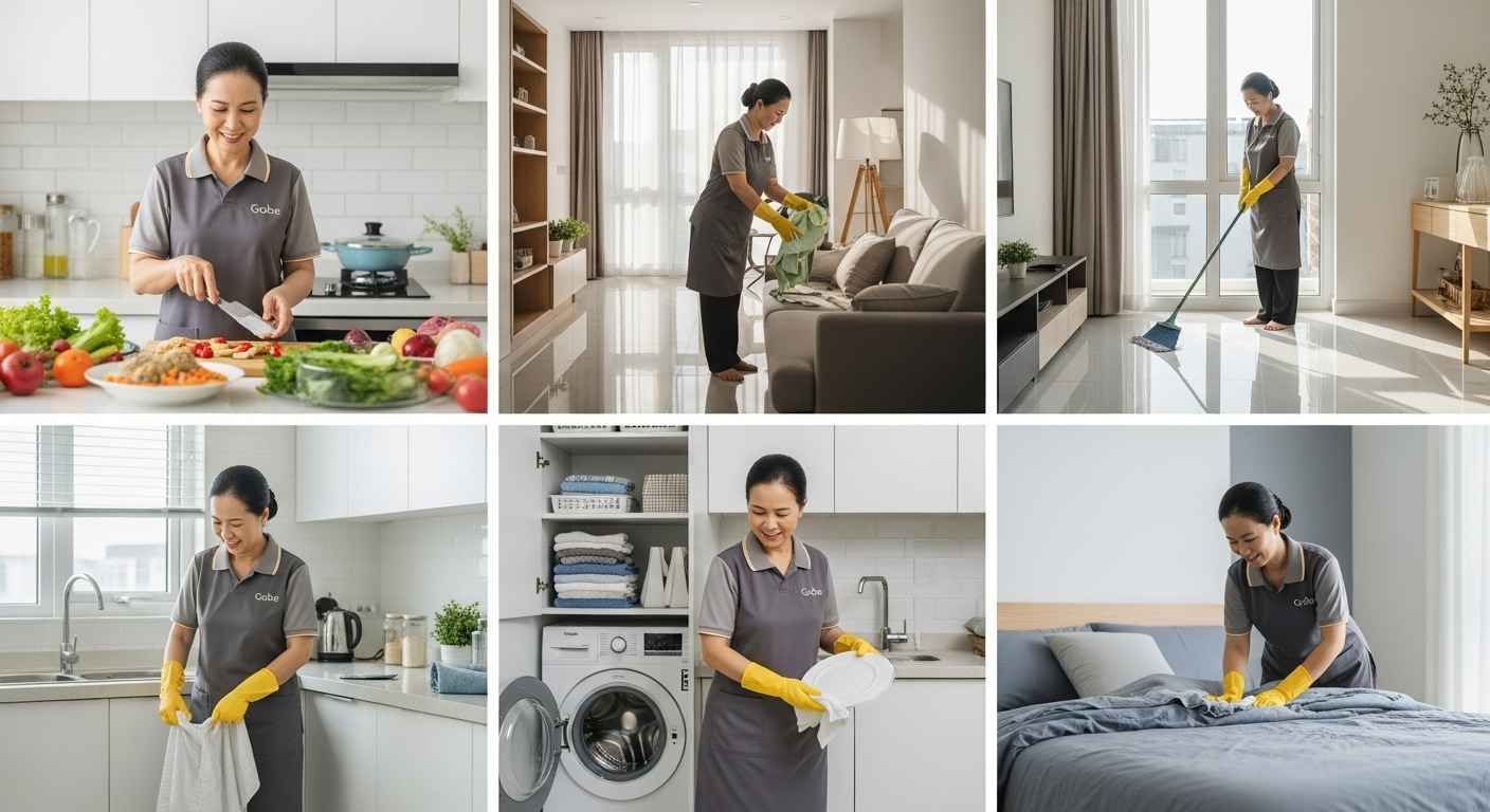 Ứng viên trung thực – siêng năng: Tìm người giúp việc tại Thái Bình đảm bảo uy tín