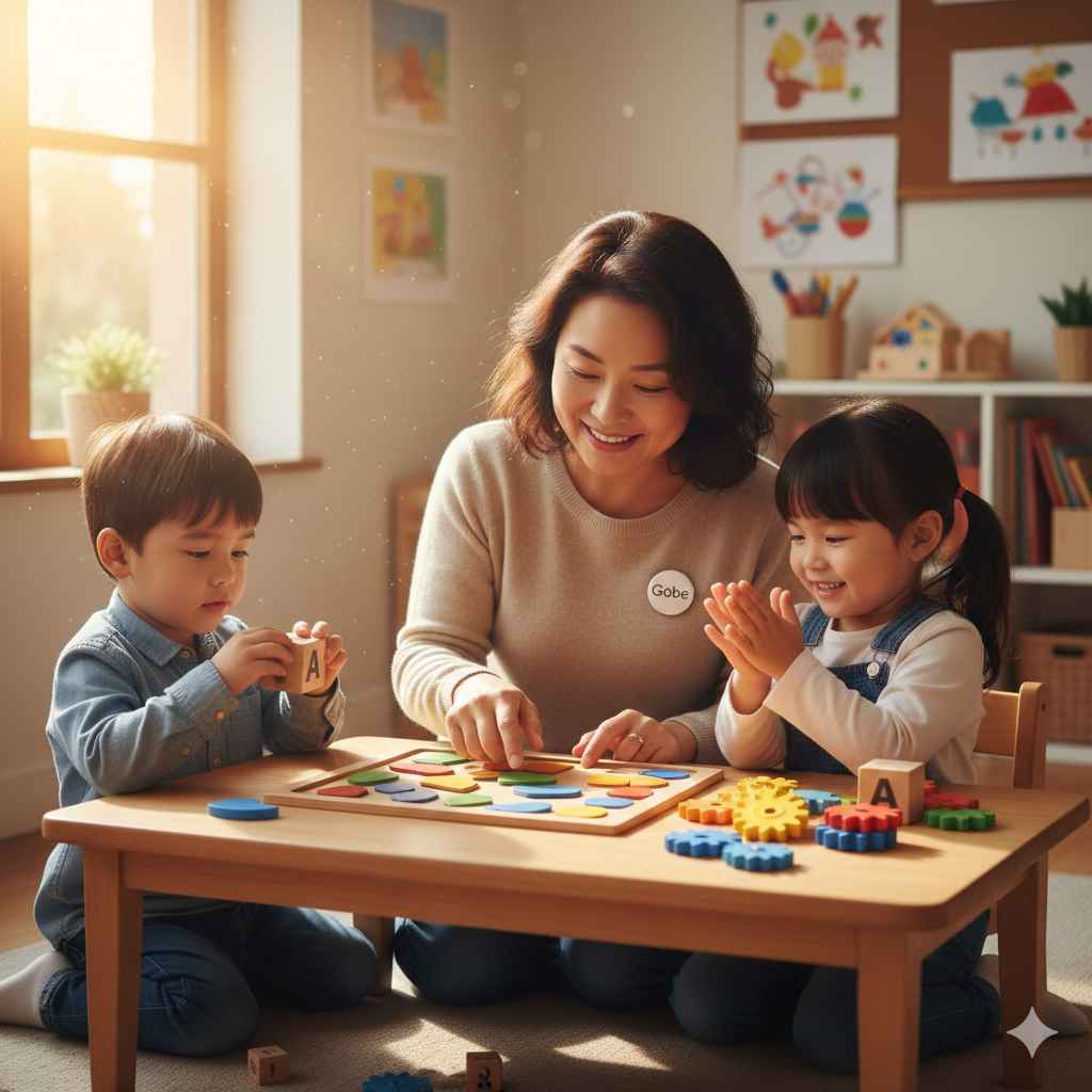 Trông trẻ tại nhà Sơn La theo tiêu chuẩn chất lượng