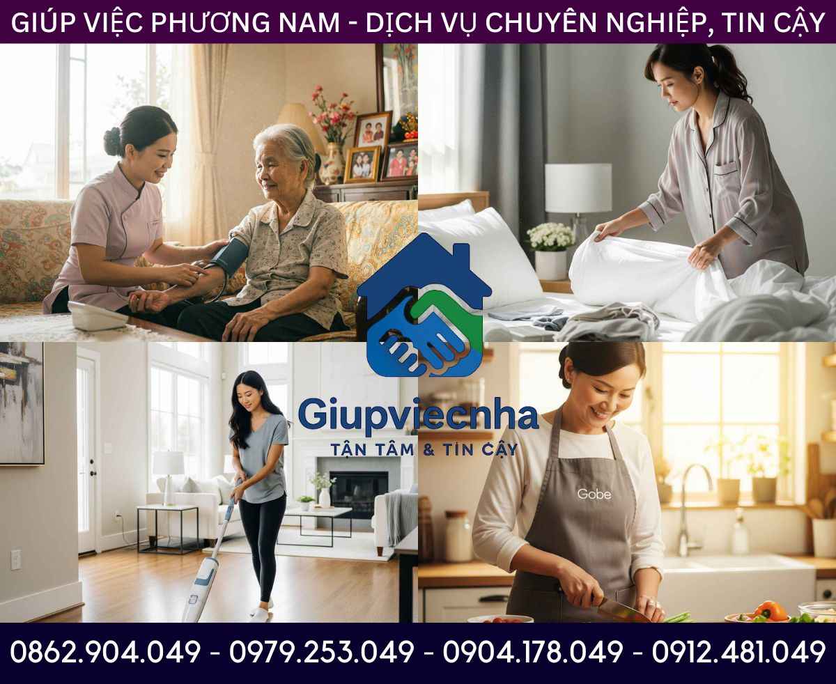 Nhân viên chu đáo: Tìm người giúp việc nhà tại Lào Cai theo giờ giá hợp lý