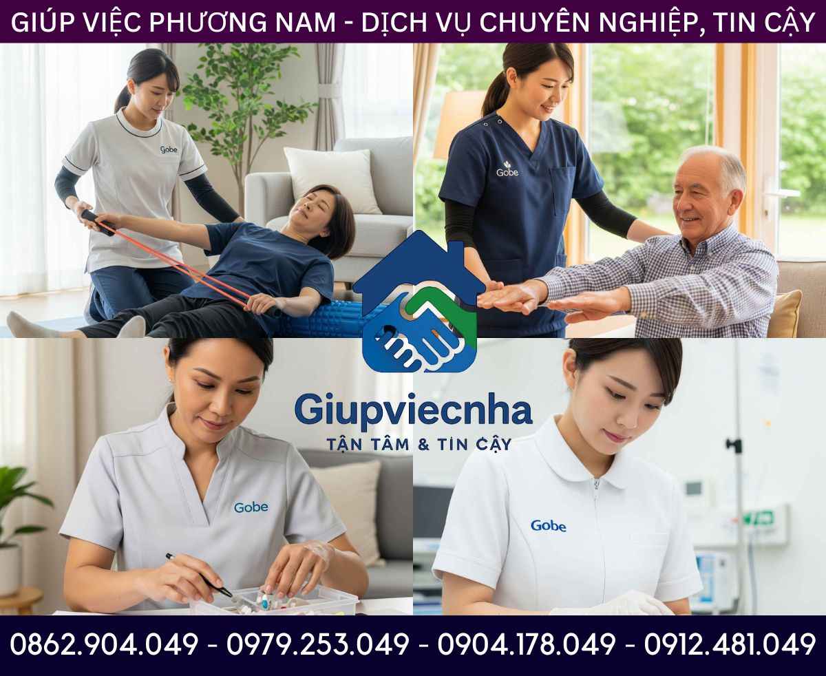 Đội ngũ chuyên nghiệp: Công ty chăm sóc người bệnh tại Trà Vinh uy tín – an toàn