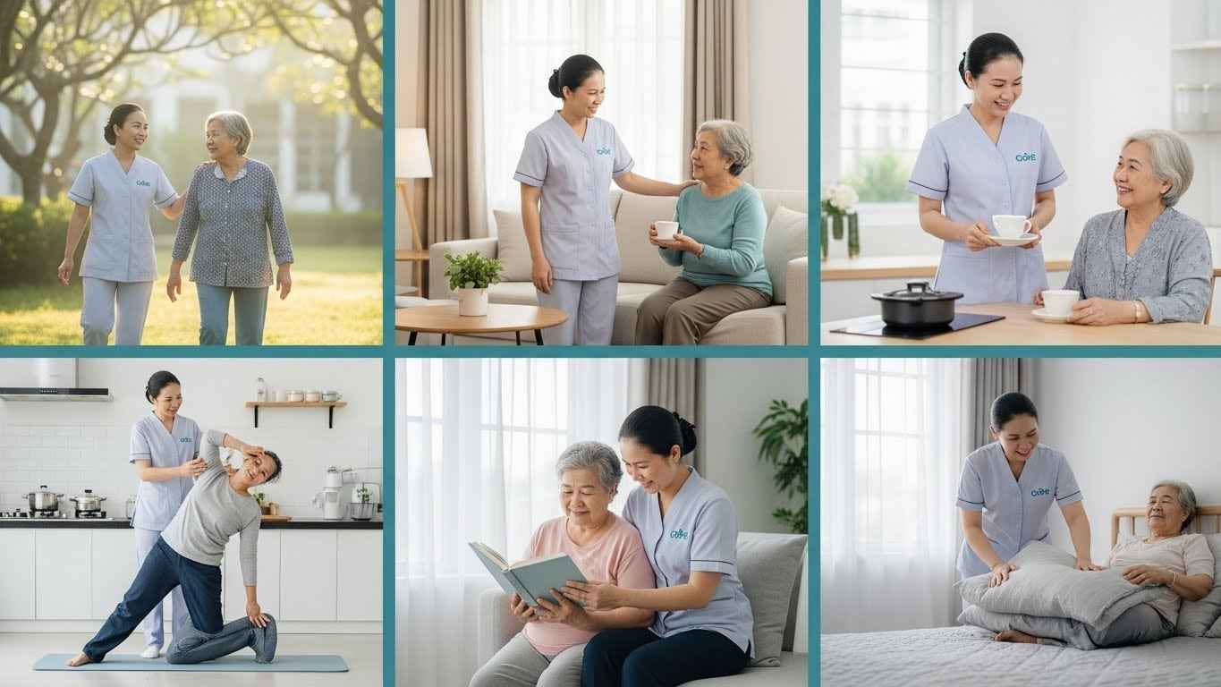 Chăm sóc toàn diện: Dịch vụ chăm sóc người già Trà Vinh chất lượng