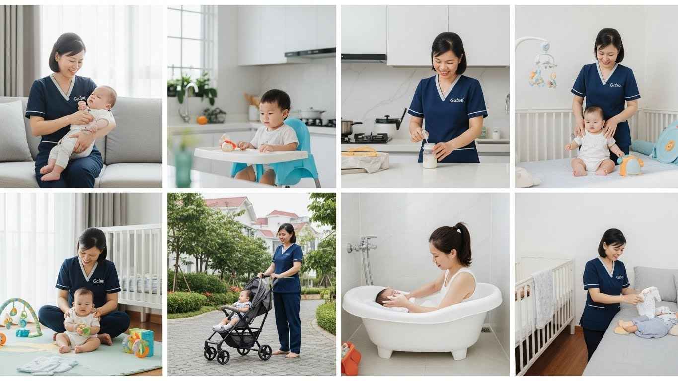 Thái độ chu đáo: Giúp việc trông trẻ Lào Cai tận tâm – đáng tin