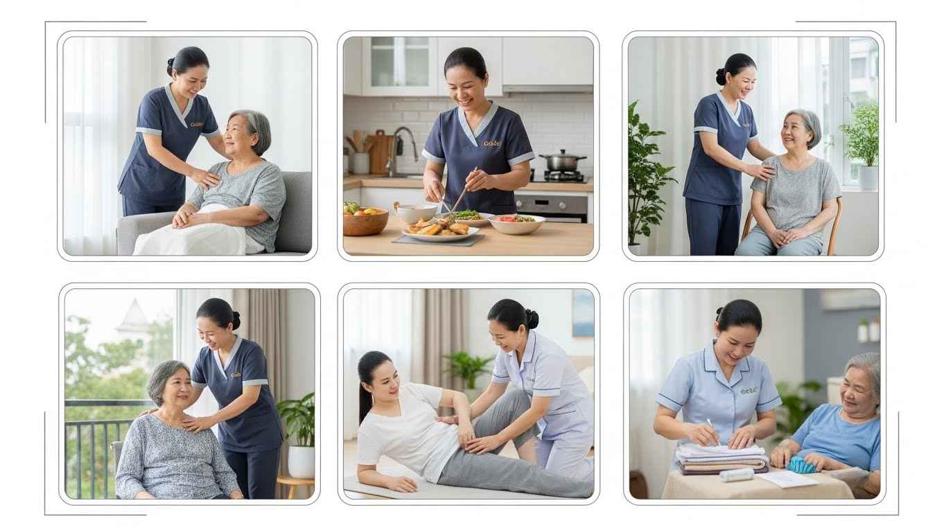 Chăm sóc toàn diện: Thuê người chăm sóc người già tại nhà Lào Cai chuyên nghiệp