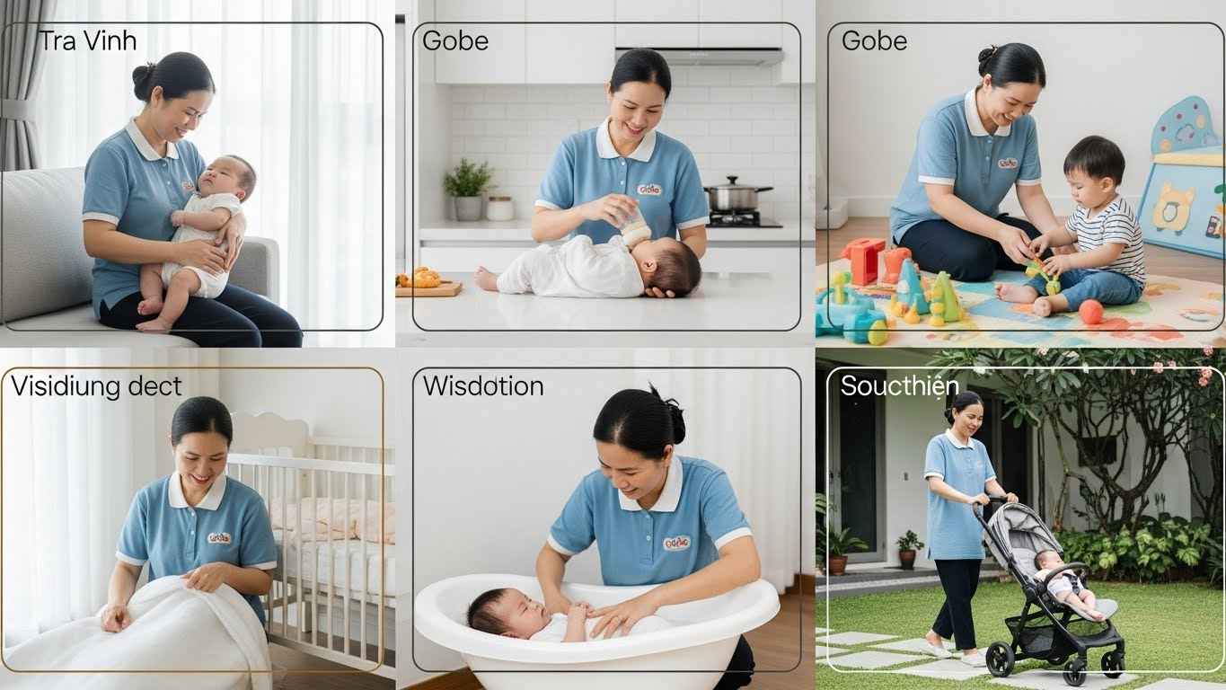 Dịch vụ trọn gói: Thuê người trông trẻ Trà Vinh an toàn – Nhanh chóng